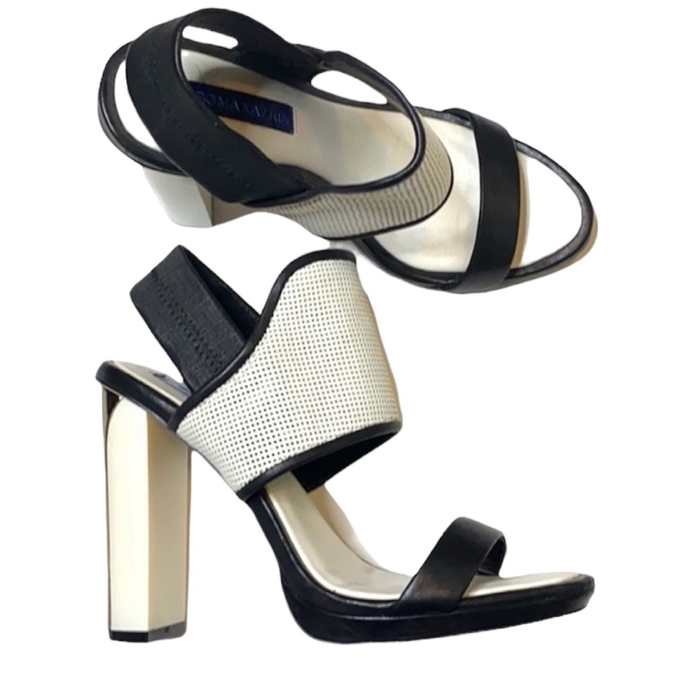 BCBGMAXAZRIA Jovian Colorblock Heels Size 6.5